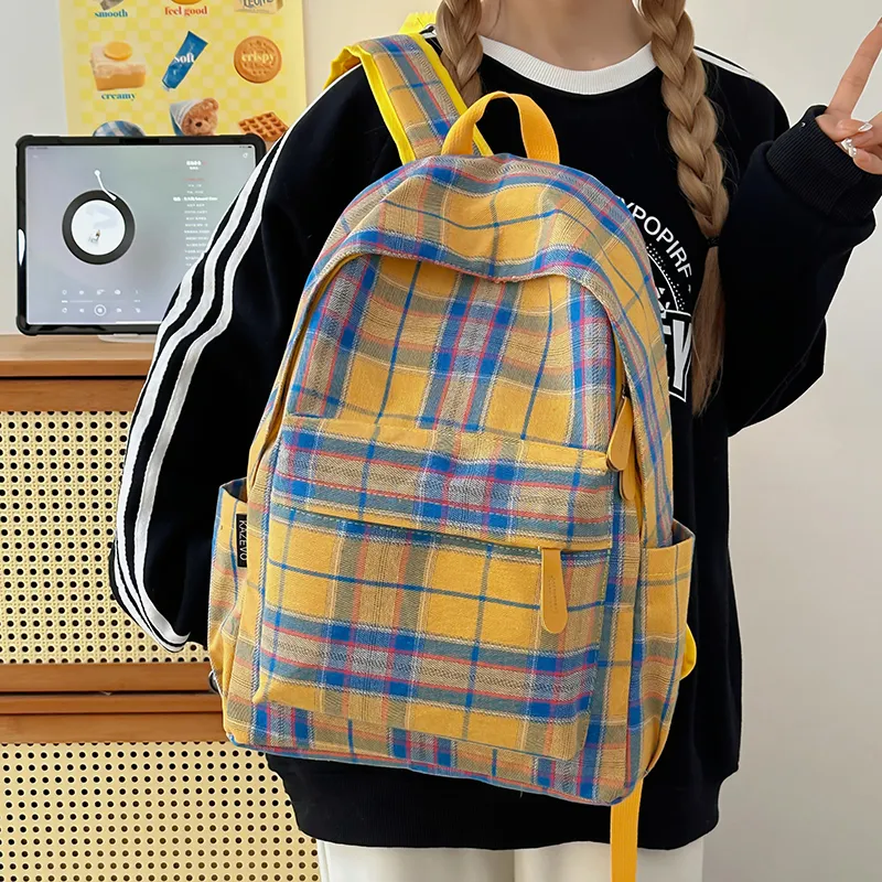 Paulinka Nylon Backpack Unisex Multicolor-11