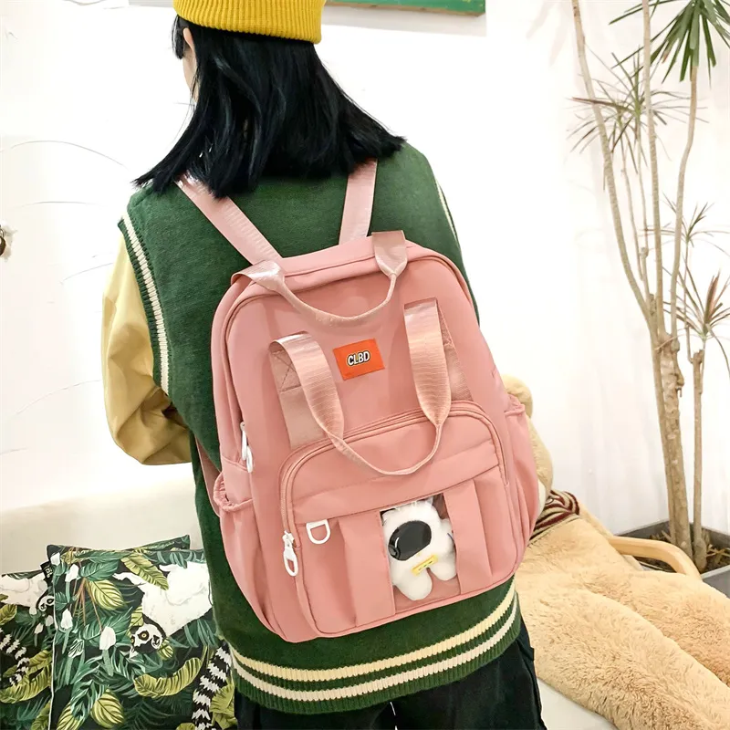 Wolfhorse Nylon Backpack Unisex Multicolor-1