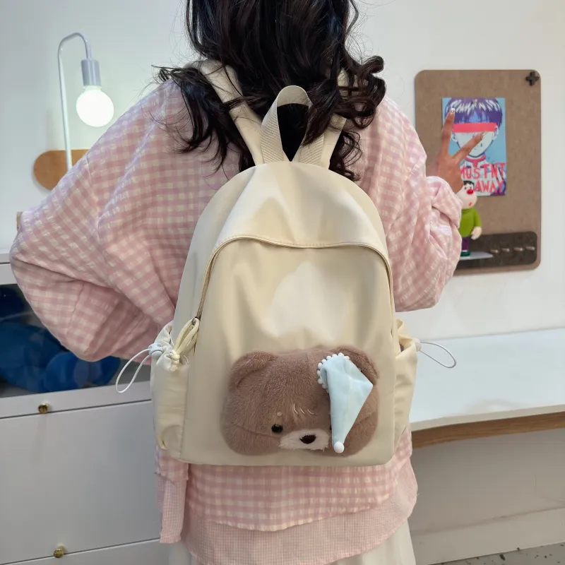Wolfhorse Nylon Backpack Unisex Multicolor-5