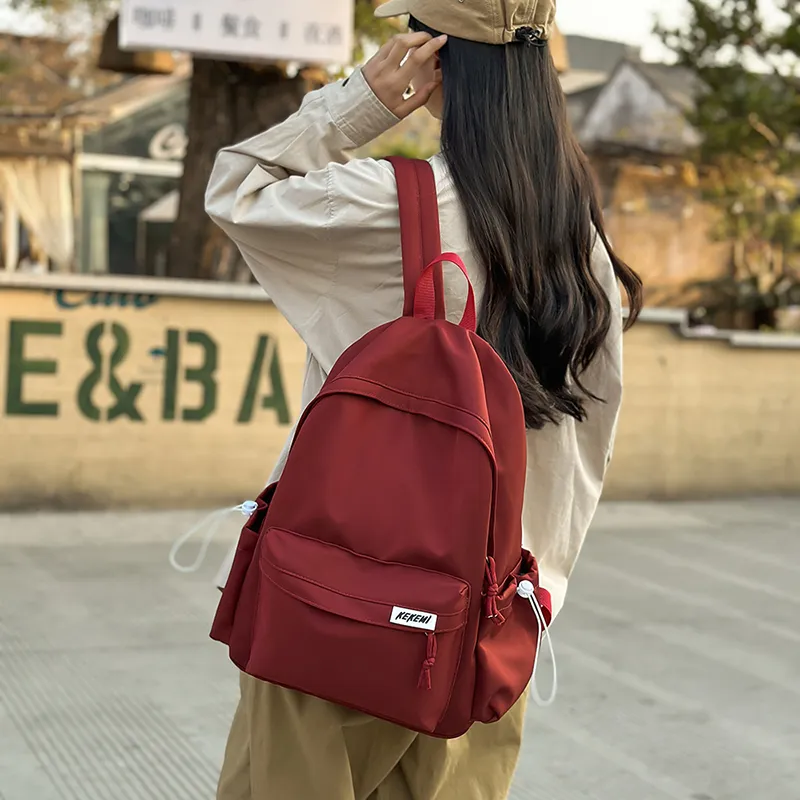 Wolfhorse Nylon Backpack Unisex Multicolor-16
