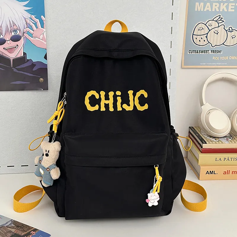 Wolfhorse Nylon Backpack Unisex Multicolor-31