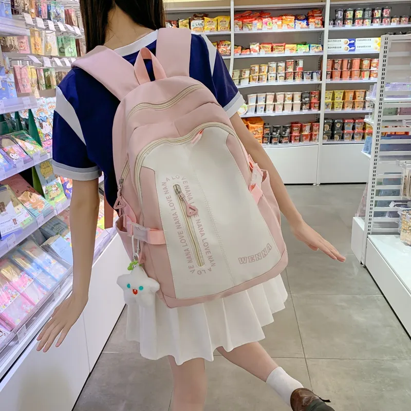 Wolfhorse Nylon Backpack Women's Multicolor-5