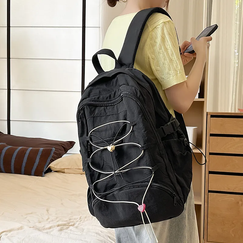 Wolfhorse Nylon Backpack Women's Multicolor-4