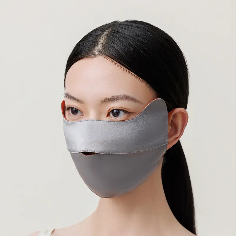 Shanghai Story Mulberry Silk Sun Protection Masks Unisex-5