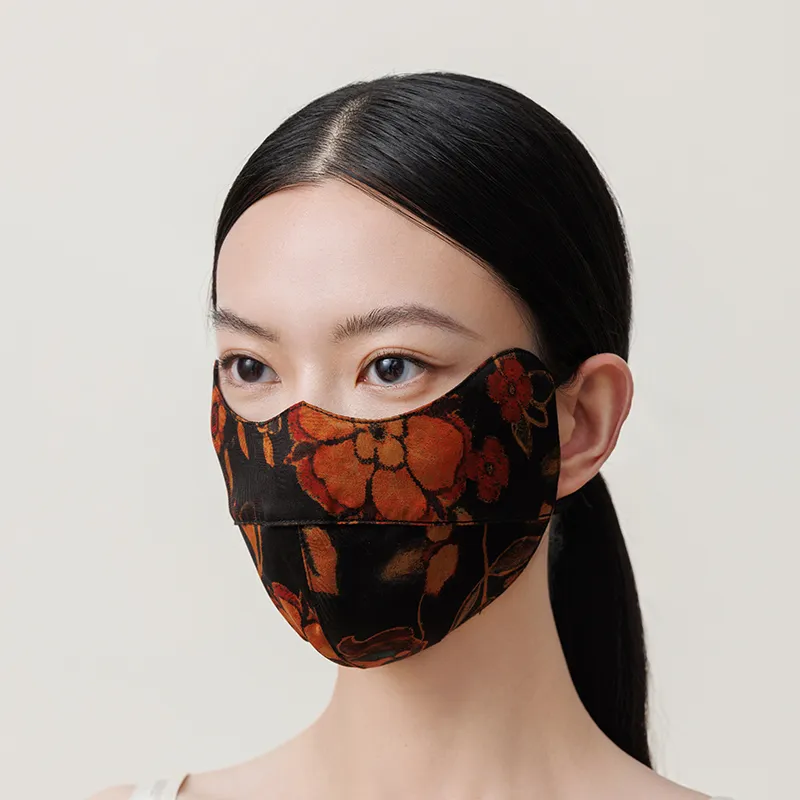 Shanghai Story Mulberry Silk Sun Protection Masks Unisex-5