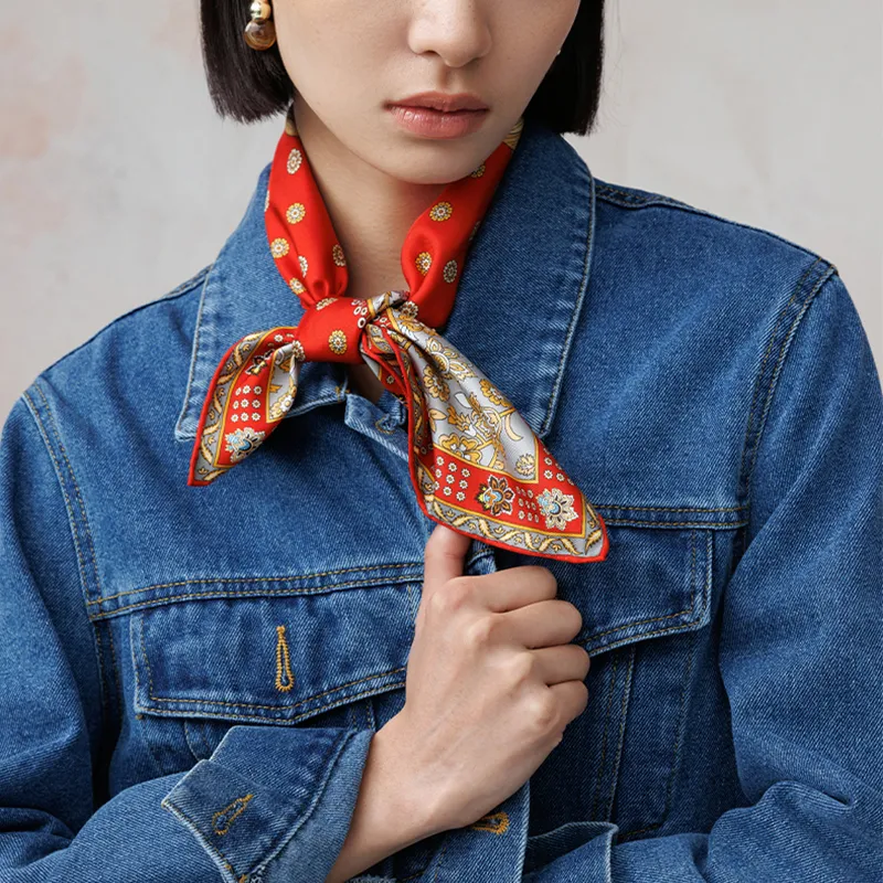 Shanghai Story Mulberry Silk Silk Scarves Women's-1