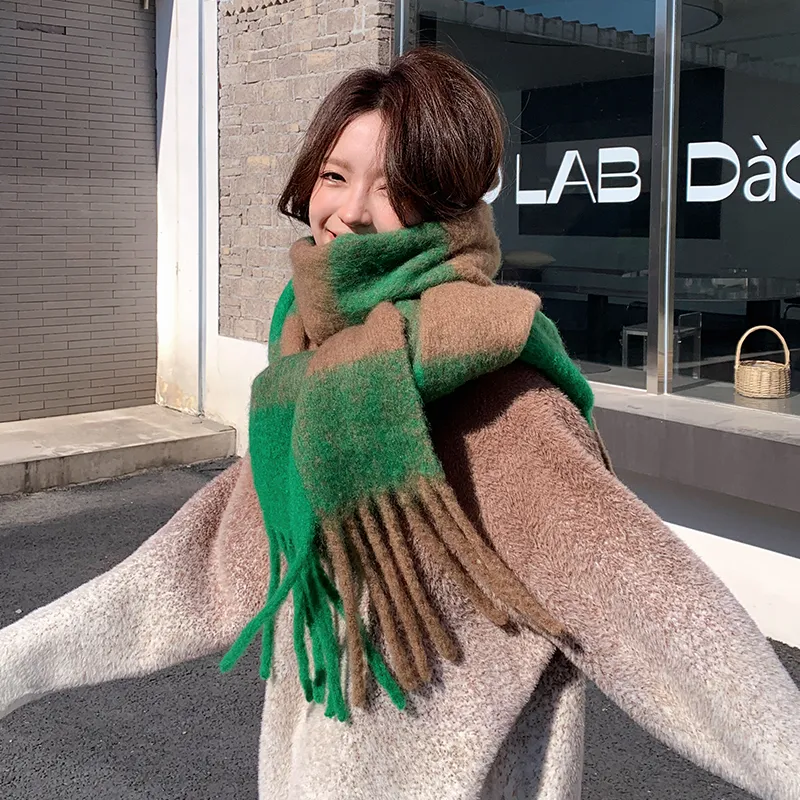 Shanghai Story Knit Scarves Unisex-18