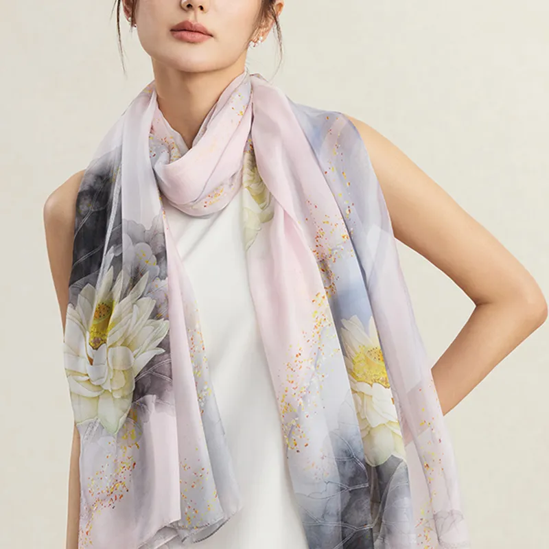 Shanghai Story Mulberry Silk Shawls Women's-3