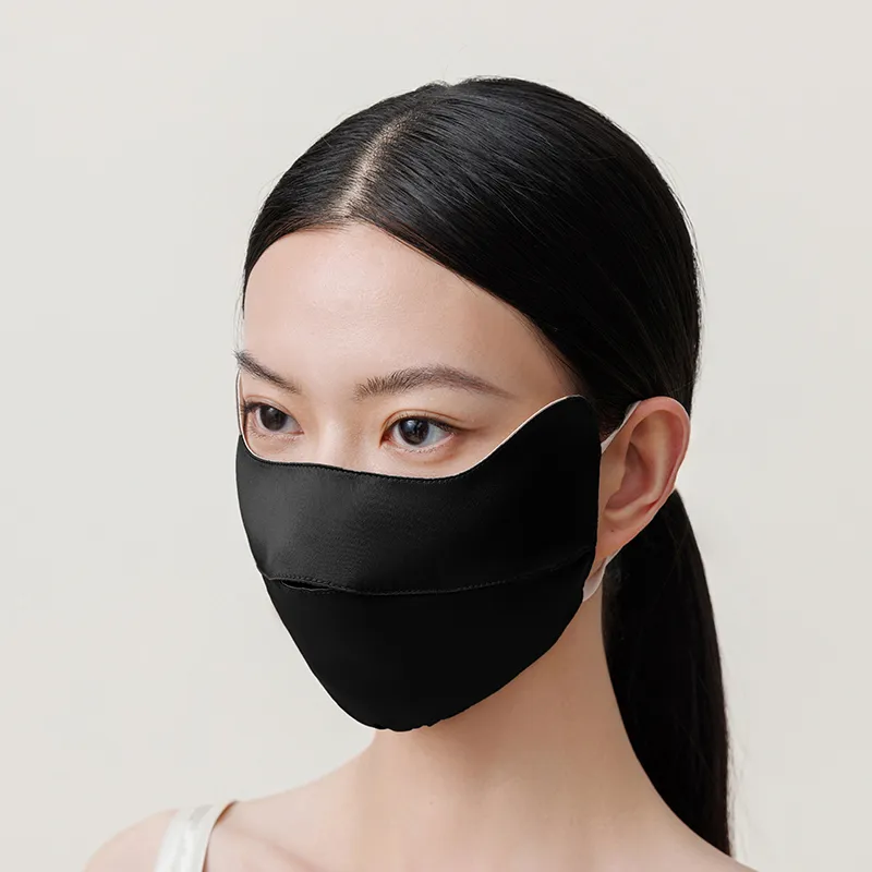 Shanghai Story Mulberry Silk Sun Protection Masks Unisex-1