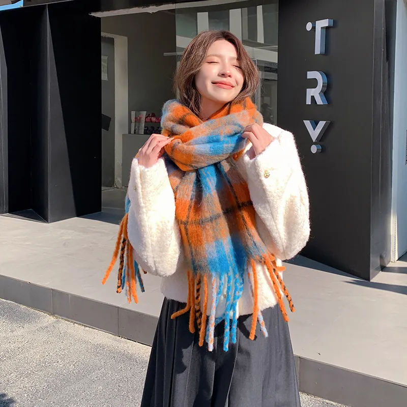 Shanghai Story Knit Scarves Unisex-15