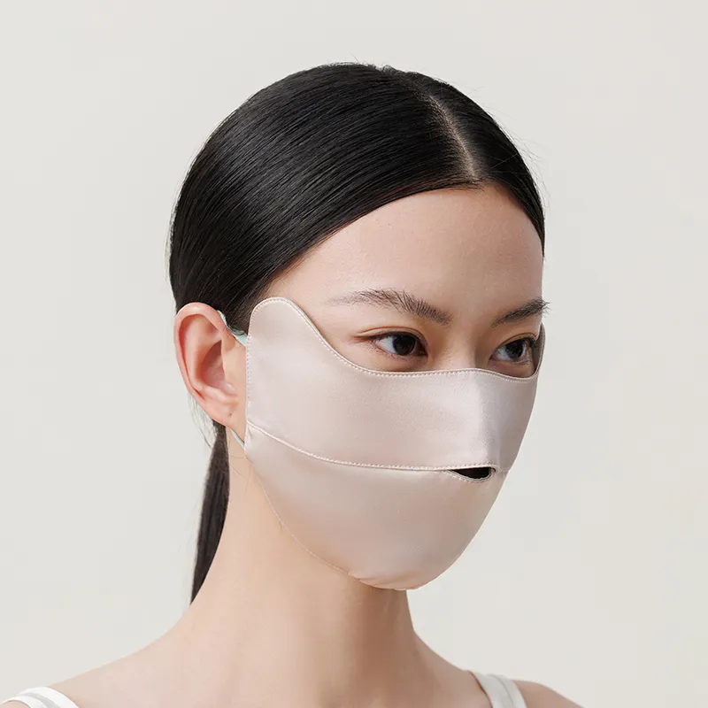 Shanghai Story Mulberry Silk Sun Protection Masks Unisex-3