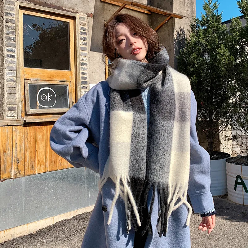 Shanghai Story Knit Scarves Unisex-28