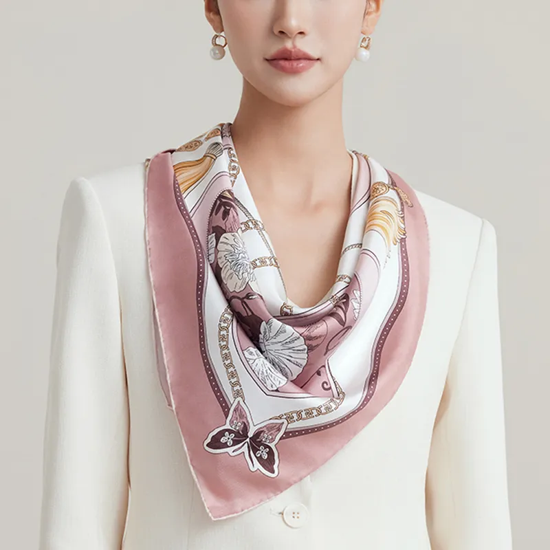 Shanghai Story Mulberry Silk Silk Scarves Women's-1