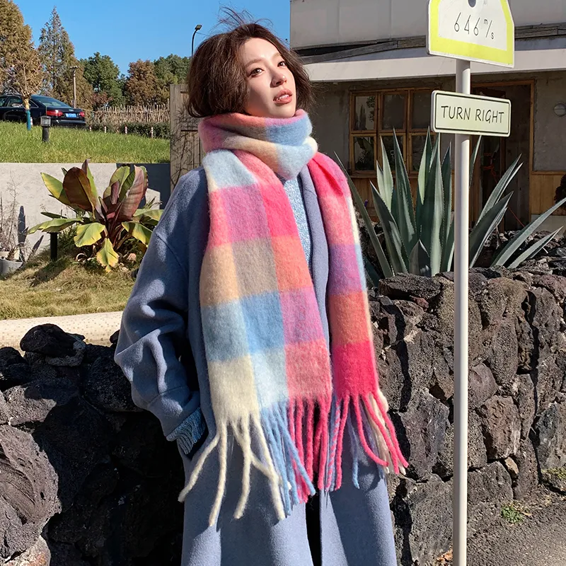 Shanghai Story Knit Scarves Unisex-9