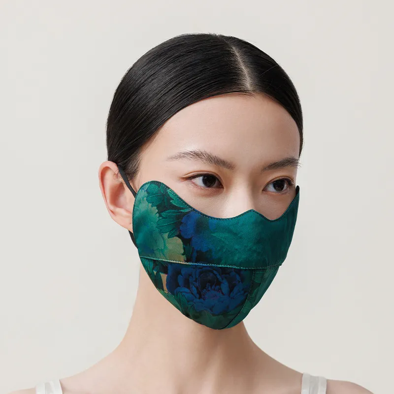 Shanghai Story Mulberry Silk Sun Protection Masks Unisex-3