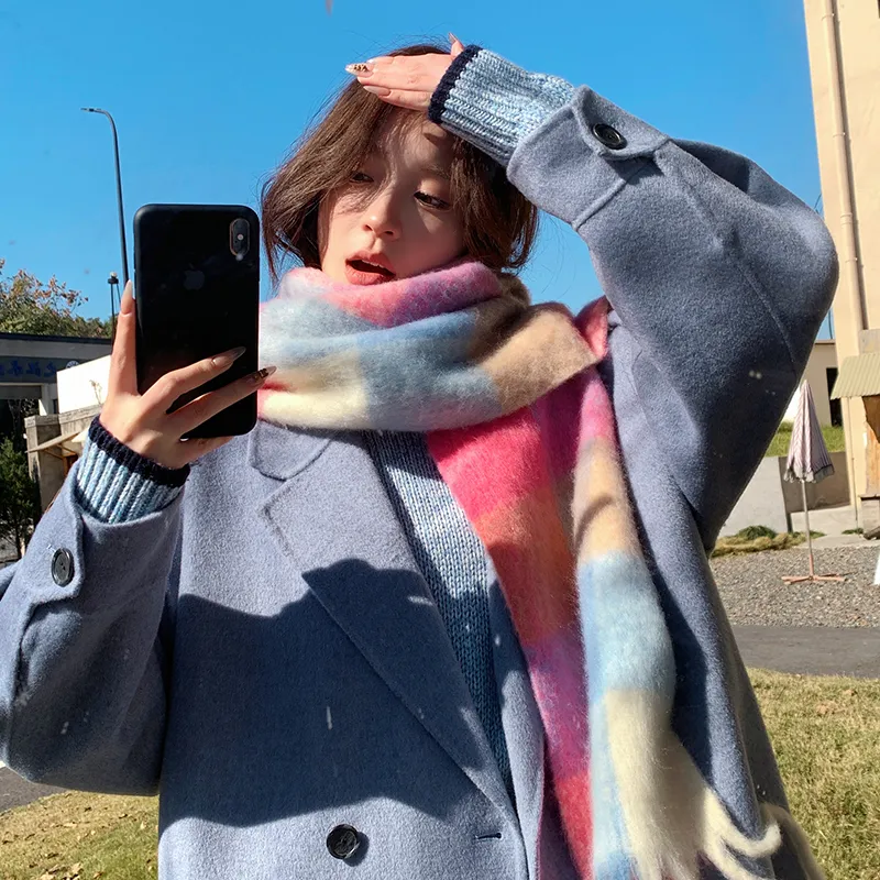 Shanghai Story Knit Scarves Unisex-8