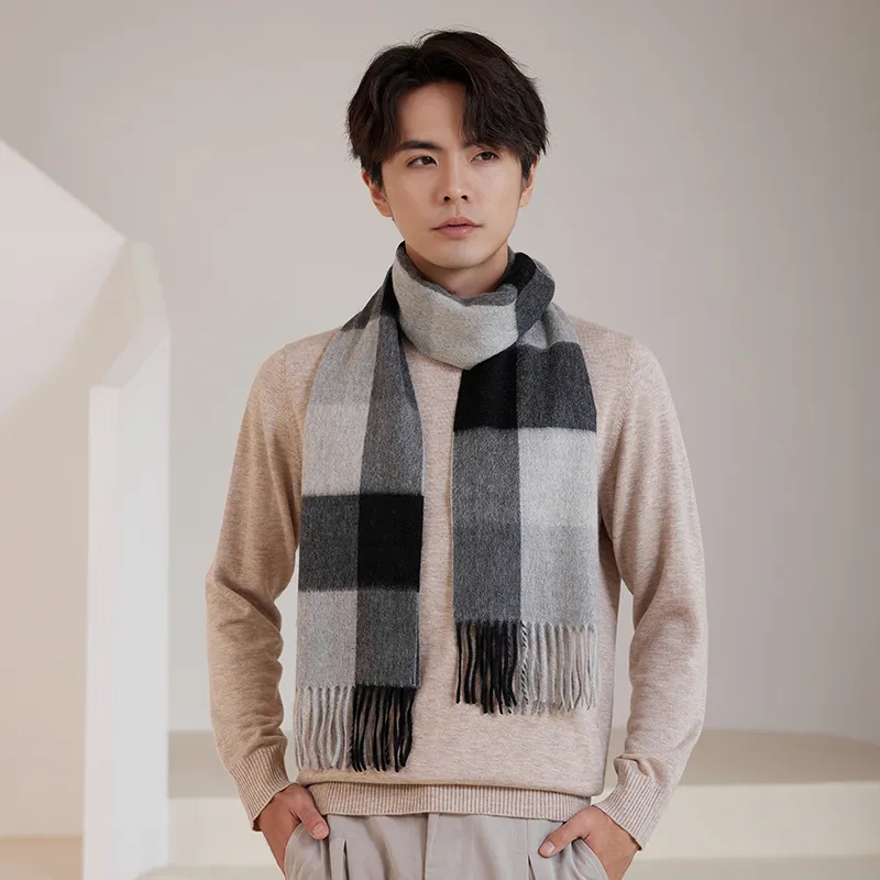Shanghai Story Knit Scarves Unisex-1