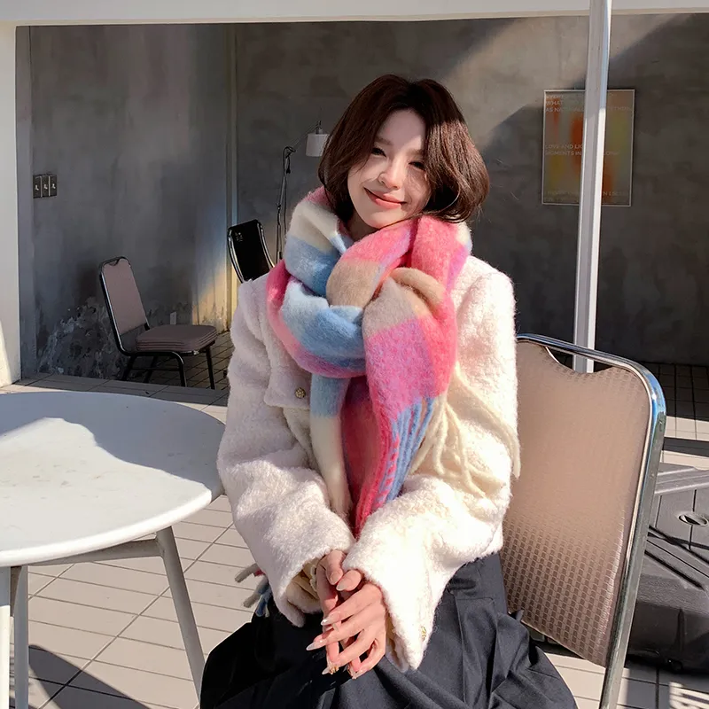 Shanghai Story Knit Scarves Unisex-6