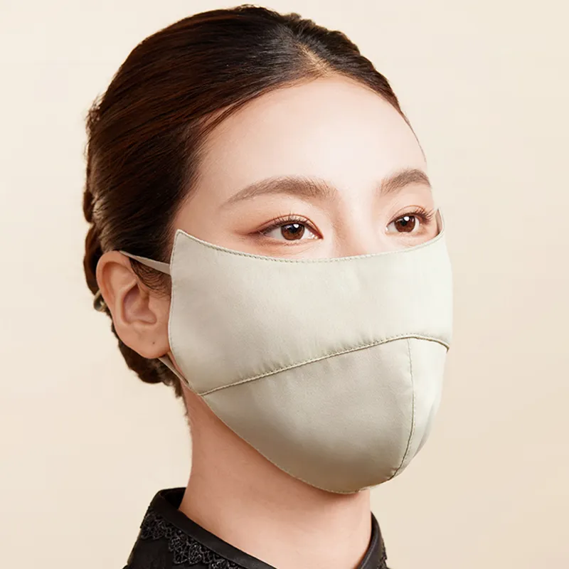 Shanghai Story Mulberry Silk Sun Protection Masks Unisex-9