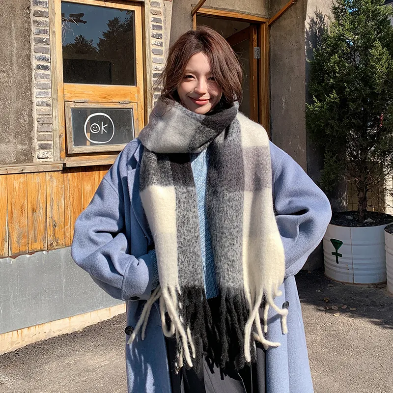 Shanghai Story Knit Scarves Unisex-29