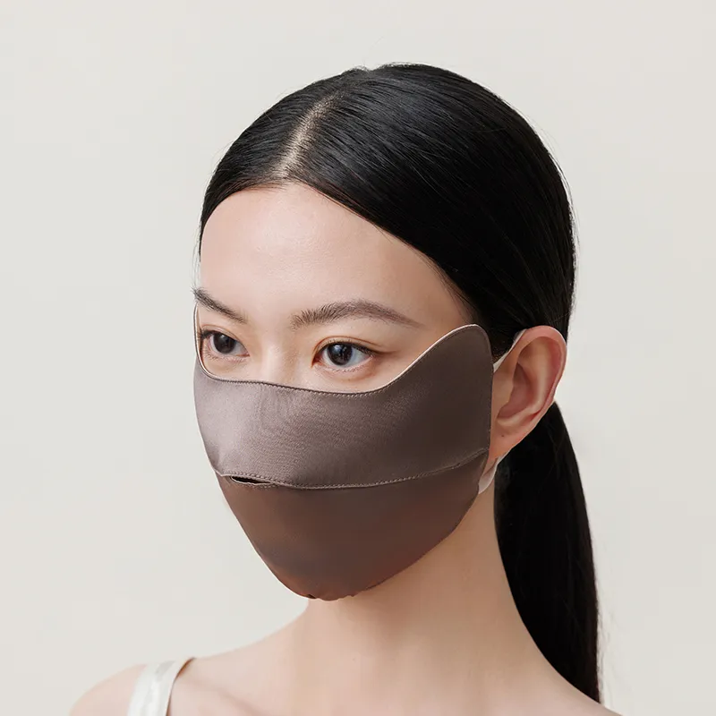 Shanghai Story Mulberry Silk Sun Protection Masks Unisex-7