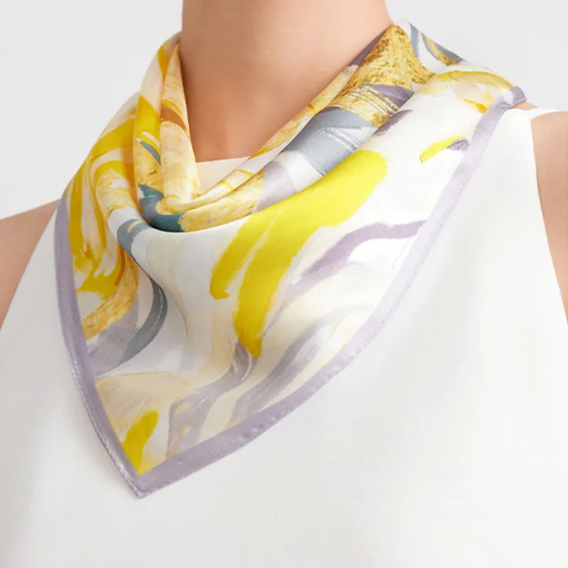 Shanghai Story Mulberry Silk Silk Scarves Women's-3