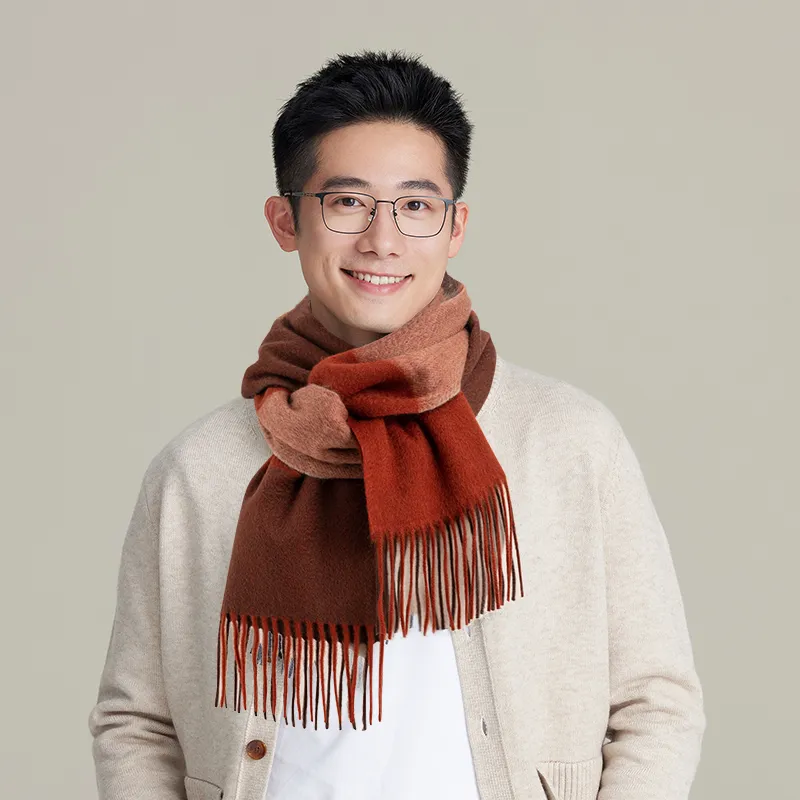Shanghai Story Knit Scarves Unisex-15