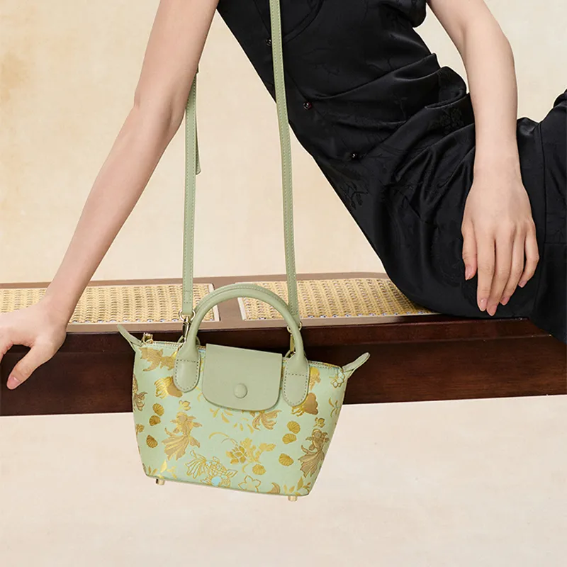 Shanghai Story Mulberry Silk Handbag Regular Women's-4