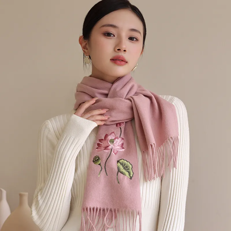 Shanghai Story Knit Scarves Women's-5