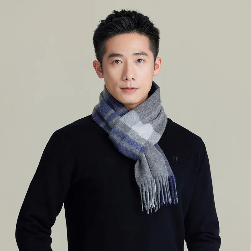 Shanghai Story Knit Scarves Unisex-11