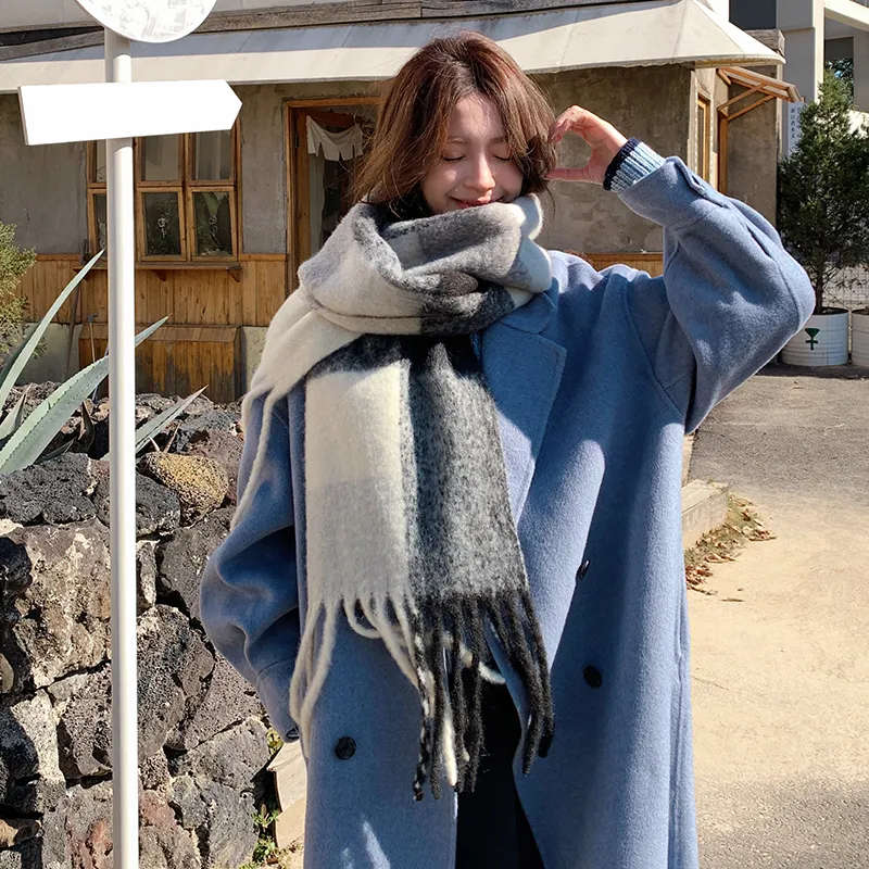 Shanghai Story Knit Scarves Unisex-31