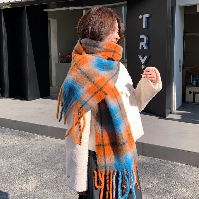 Shanghai Story Knit Scarves Unisex-12
