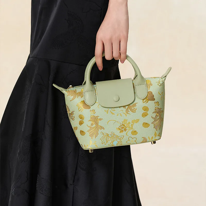 Shanghai Story Mulberry Silk Handbag Regular Women's-2