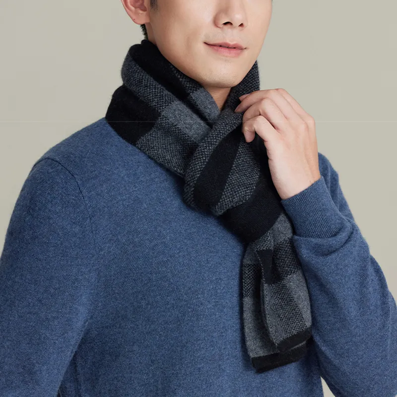 Shanghai Story Knit Scarves Men-2