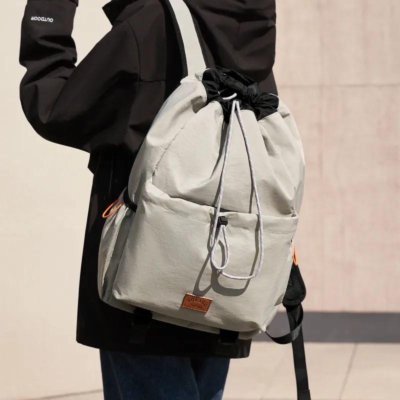 AOKANG Fabric Backpack Travel Laptop Bag Large Size Unisex Multicolor-11
