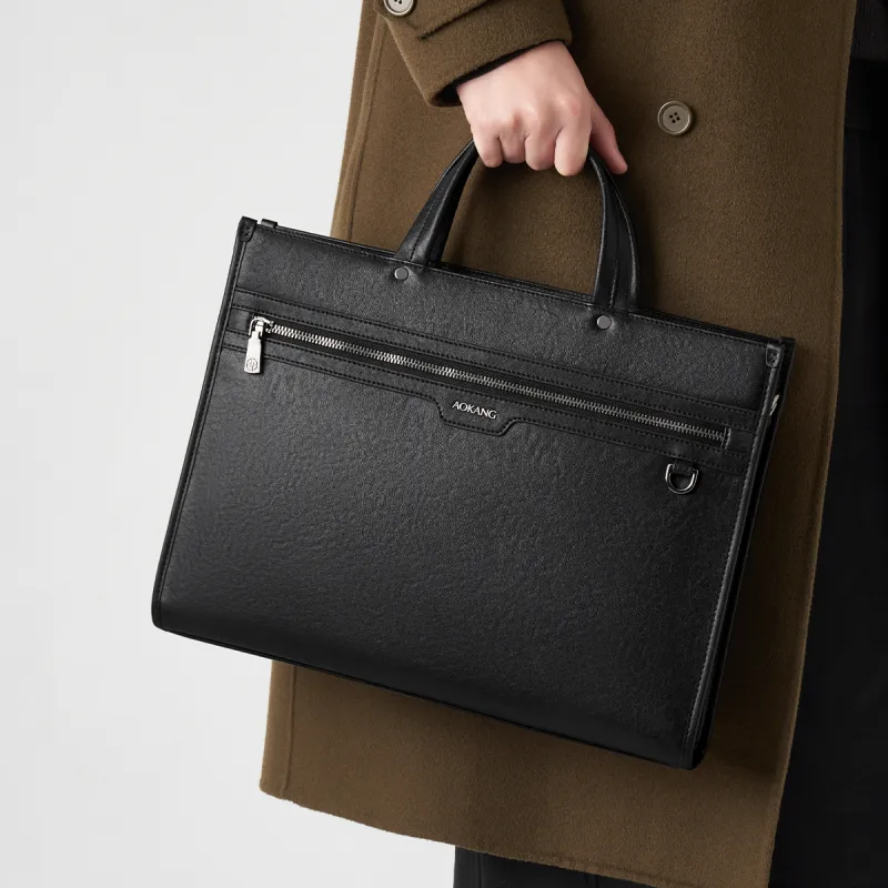 AOKANG Briefcases Classic Black-5