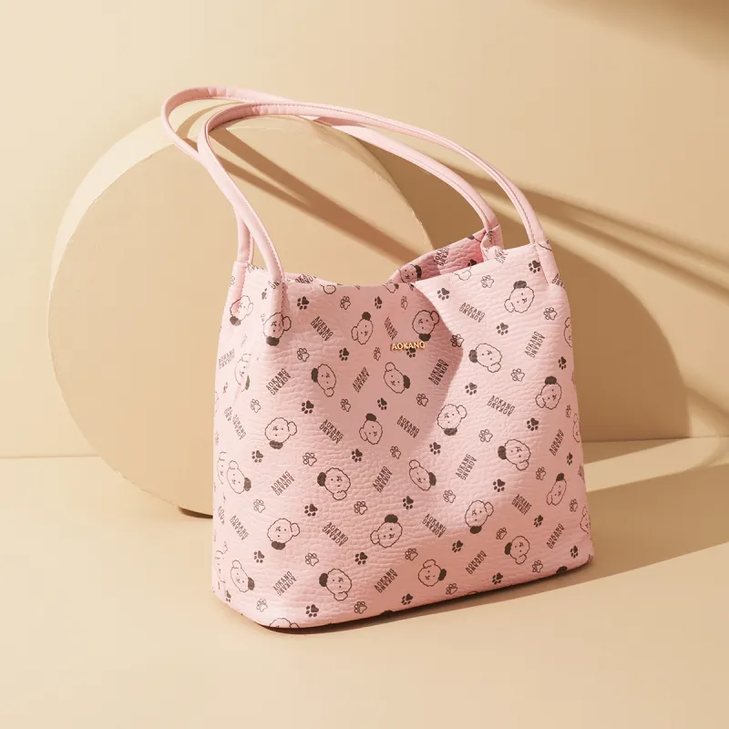 AOKANG PVC Tote Bag, Shopping Bag, Underarm Bag, Shoulder Bag Regular Women's Multicolor-15
