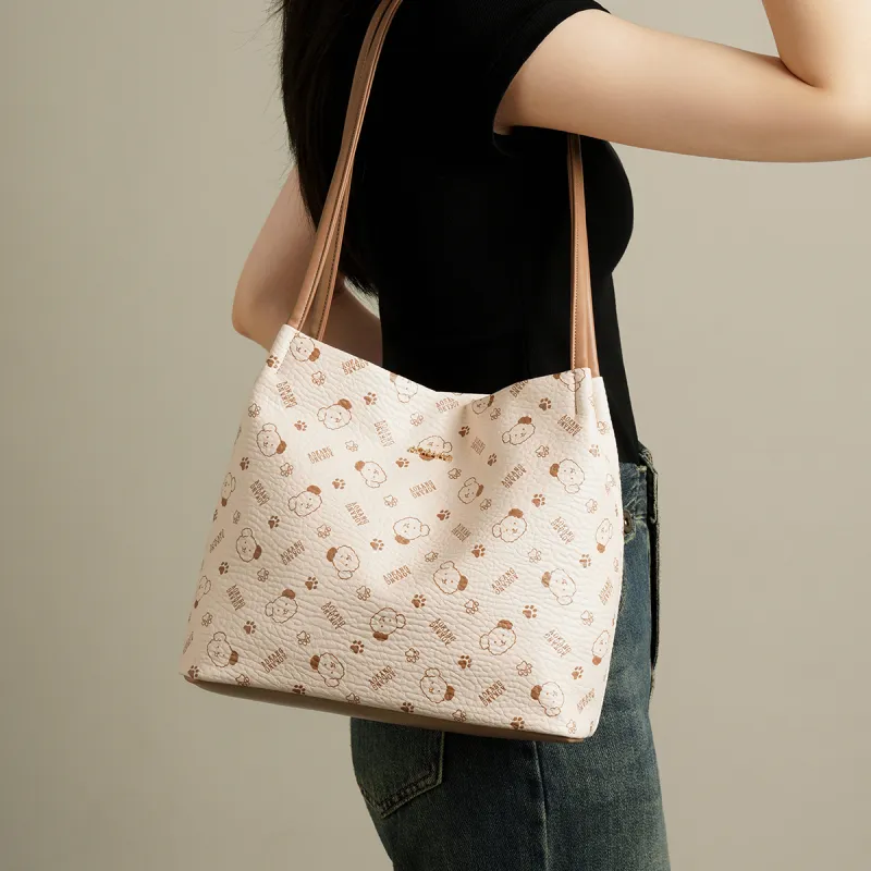 AOKANG PVC Tote Bag, Shopping Bag, Underarm Bag, Shoulder Bag Regular Women's Multicolor-7