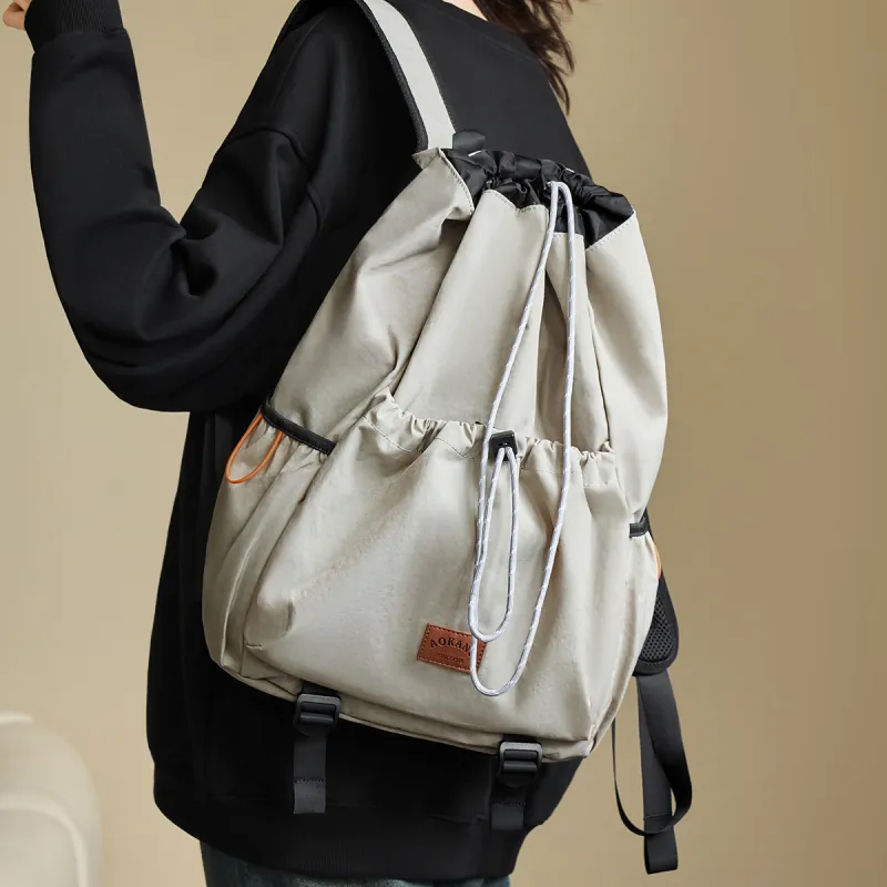 AOKANG Fabric Backpack Travel Laptop Bag Large Size Unisex Multicolor-9