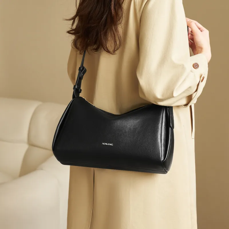 AOKANG Cow Leather Shoulder Bag Messenger Bag Women's Multicolor-9