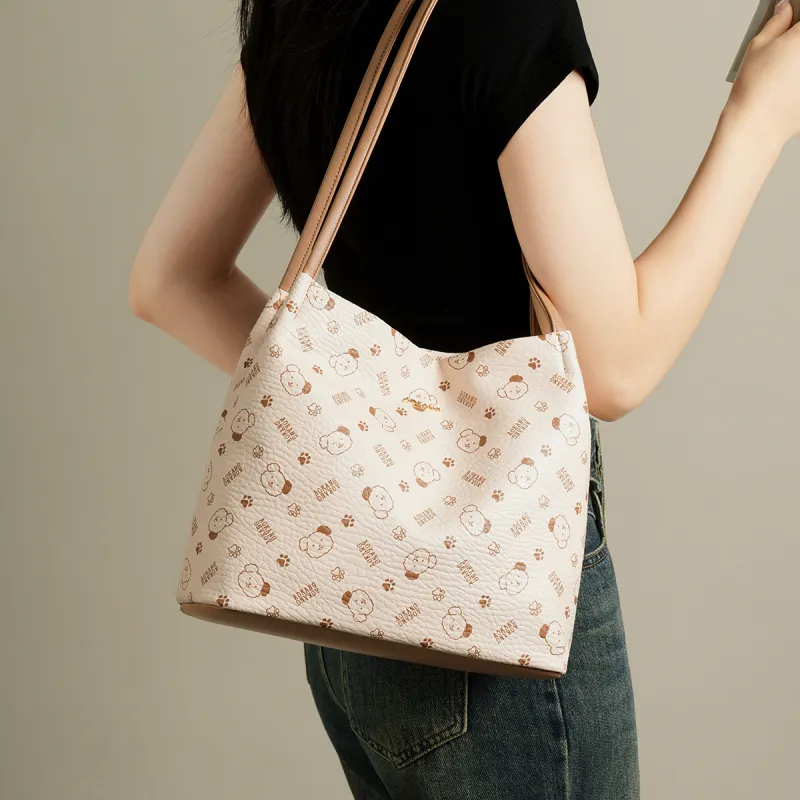 AOKANG PVC Tote Bag, Shopping Bag, Underarm Bag, Shoulder Bag Regular Women's Multicolor-6