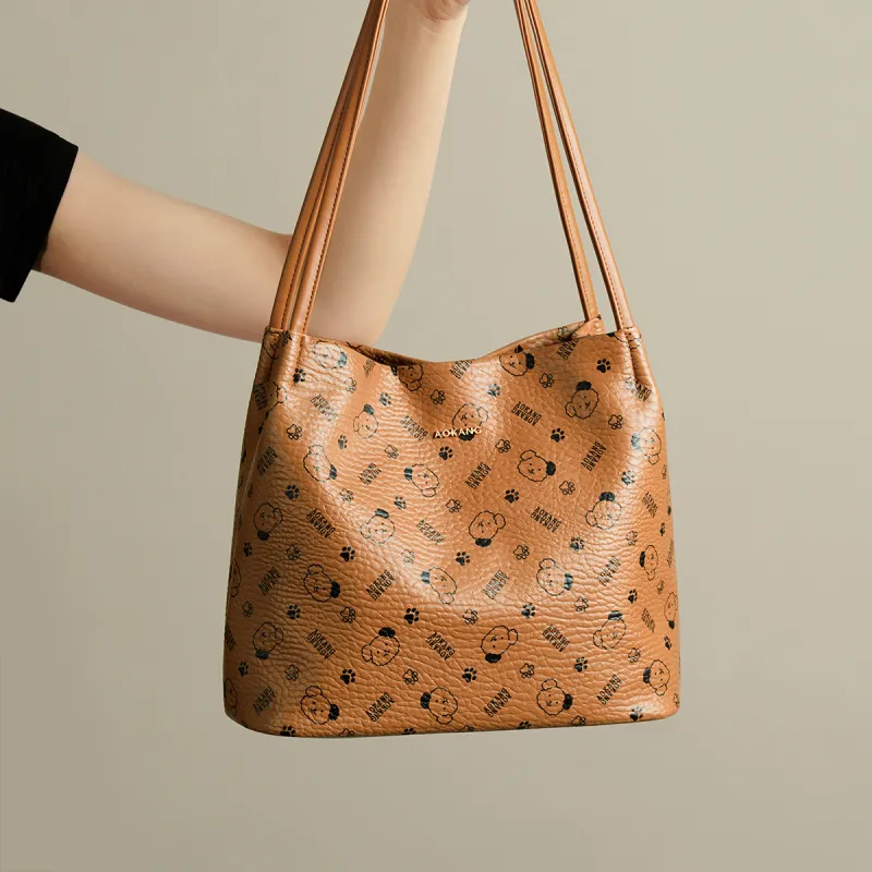 AOKANG PVC Tote Bag, Shopping Bag, Underarm Bag, Shoulder Bag Regular Women's Multicolor-2