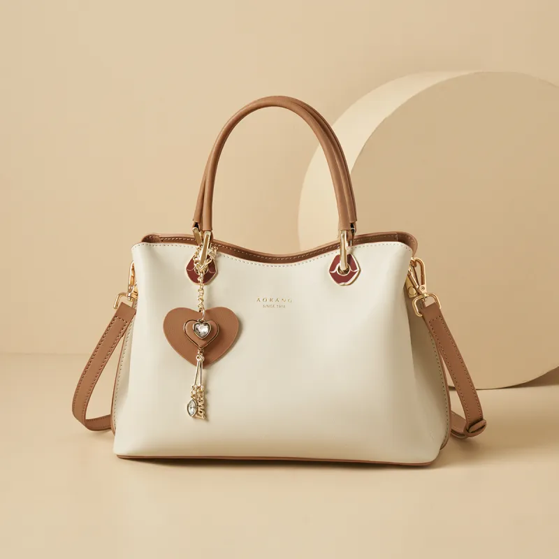 AOKANG Cow Leather Tote Handbag, Underarm Bag, Shoulder Bag, Crossbody Bag Tubas Women's Multicolor-10