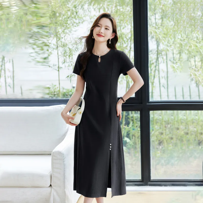 RUMMANDY Short Sleeved Dress Women's-10