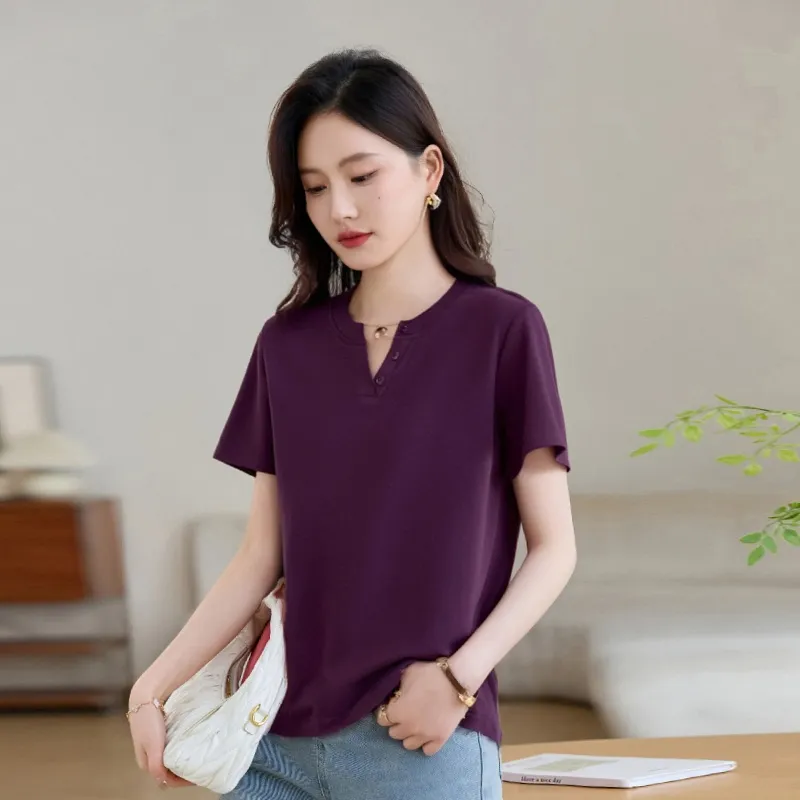 RUMMANDY Set in Sleeve T Shirt Women's-17