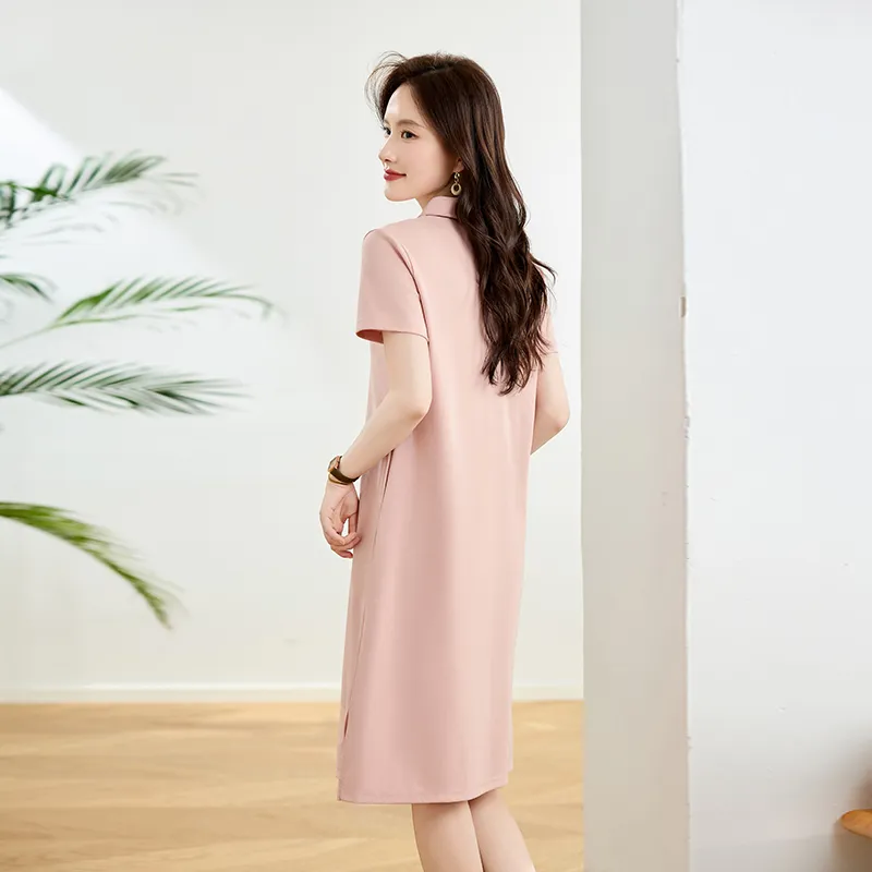 RUMMANDY Short Sleeved Dresses Women's-20