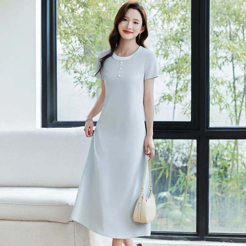 RUMMANDY Short Sleeved Dress Women's-2