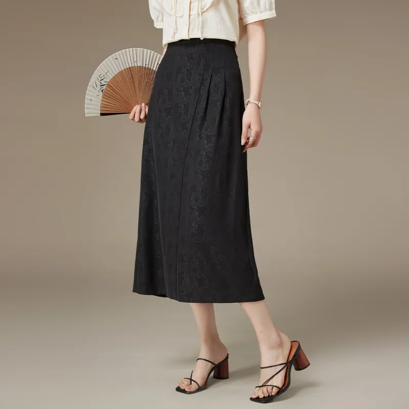 RUMMANDY Casual Long Skirts Women's-5