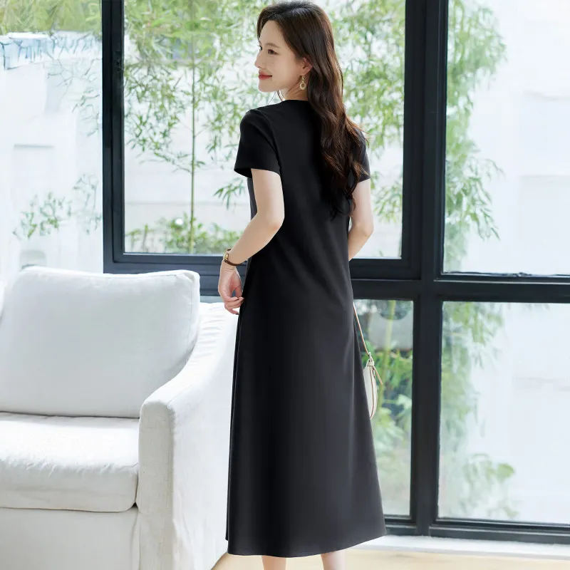 RUMMANDY Short Sleeved Dress Women's-20