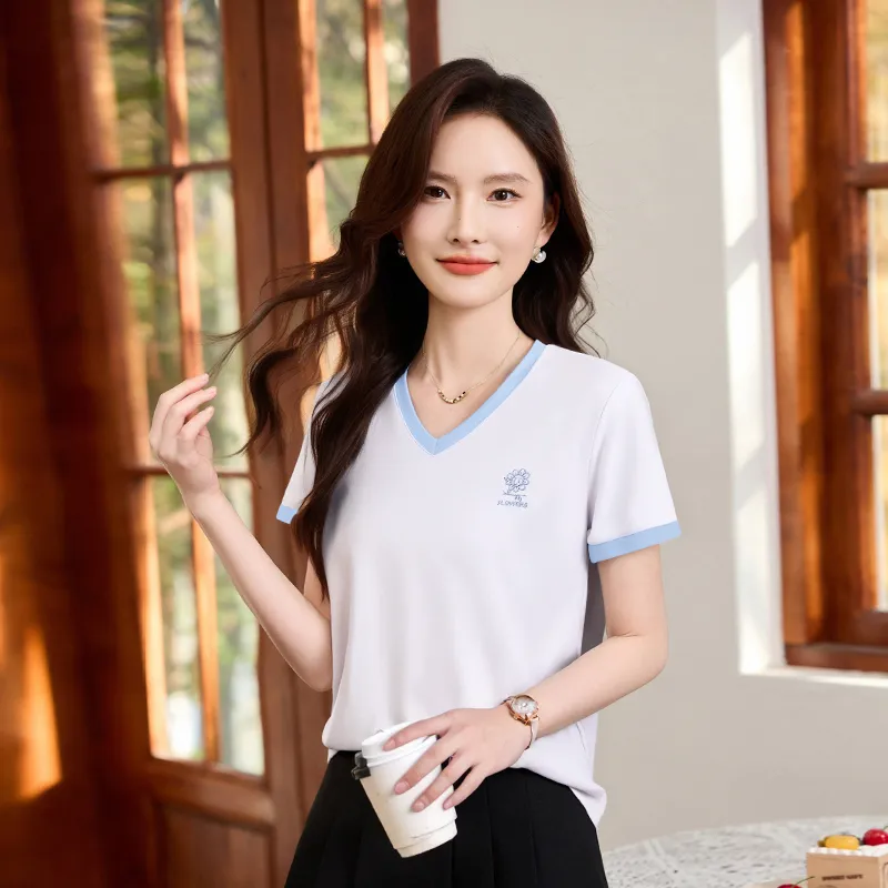 RUMMANDY Set in Sleeve T Shirt Women's-17